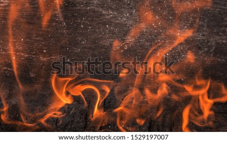 flamed wooden surface close-up photo