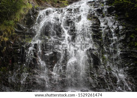 Ione Falls in Nakusp, British Columbia, 2019
