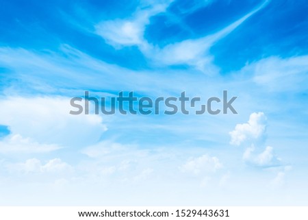 Air clouds in the blue sky. Abstract for agencies, websites, bloggers, publications, online marketers, animation, Facebook.
