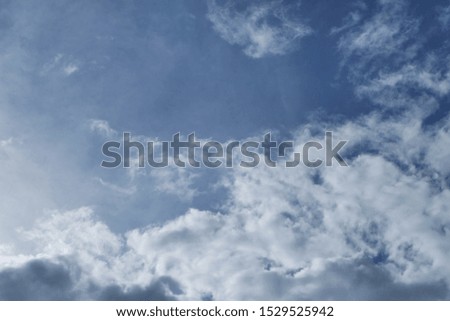 The nature of the sky, today's beautiful clouds,