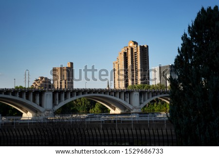 Minneapolis Stone Arch Bridge Landmark