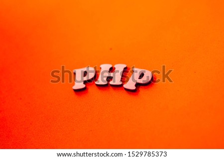 Letters on background HTML and PHP