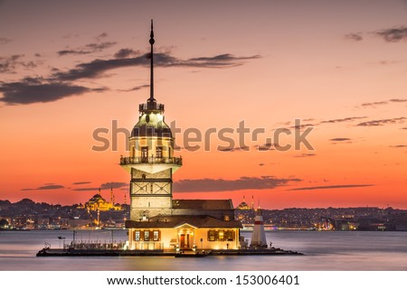 Maiden's Tower Royalty-Free Stock Photo #153006401