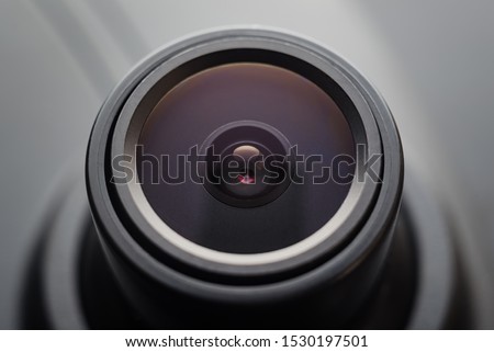 Dashboard hidden camera lens closeup Royalty-Free Stock Photo #1530197501