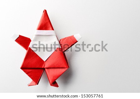 Santa claus,paper craft.