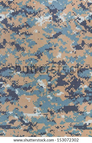 Universal camouflage pattern digital fabric texture