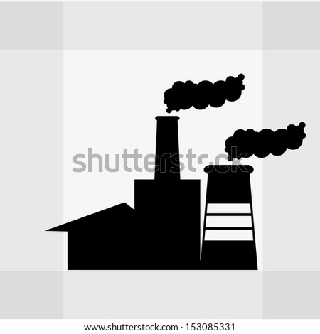 factory icons over gray background vector illustration  