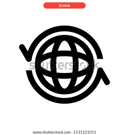 Translate icon isolated sign symbol vector illustration - high quality black style vector icons
