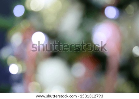 Abstract Blurred beautiful shiny christmas light bokeh background.
