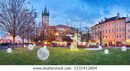 Christmas Time in Prague 3, Czech Republic