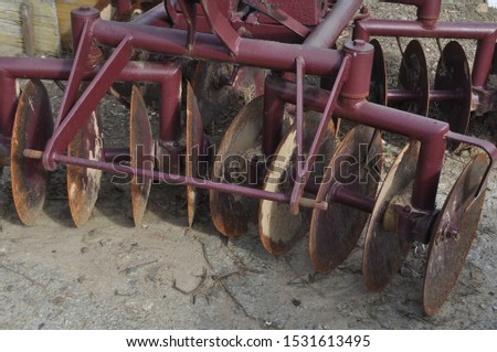 disc plough for soil breaking, raising, turning and mixing
