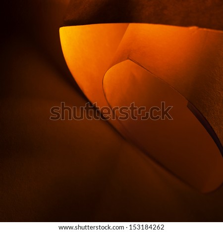 Orange paper