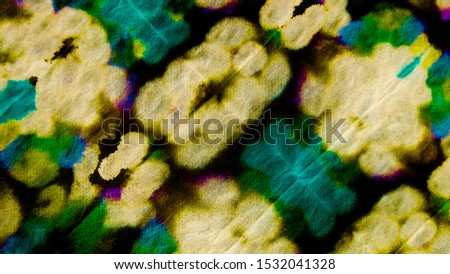 Dirty art. Grunge style. Ink blur. Contemporary art. Trendy tie dye pattern. Bright red, yellow, blue, green colors. Fragment of artwork. Spots of oil paint.