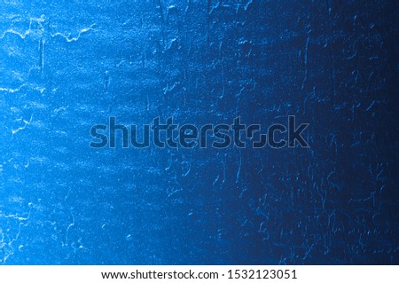 Blue Decorative Surface. Wall Texture. Abstract Background