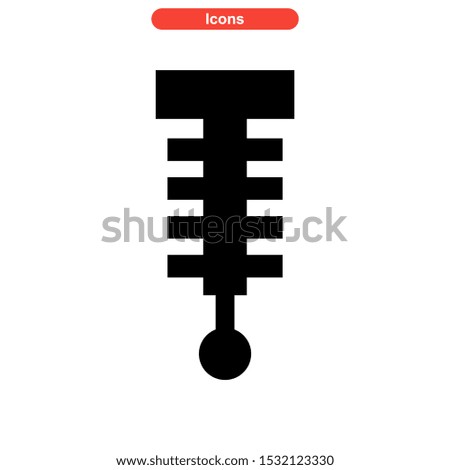 Suspension icon isolated sign symbol vector illustration - high quality black style vector icons
