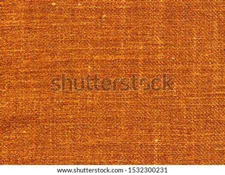 Mustard color linen fabric with visible weave texture. Summer. Expensive men's suit. Natural Eco fabric. High resolution