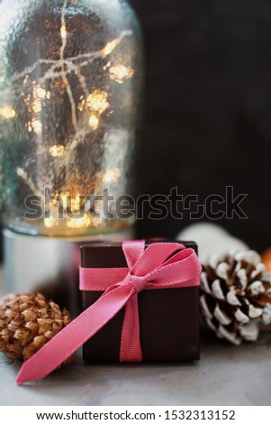 Christmas and New Year holiday background and wallpaper. Christmas decoration toys on a light gray background. Preparation for winter holidays