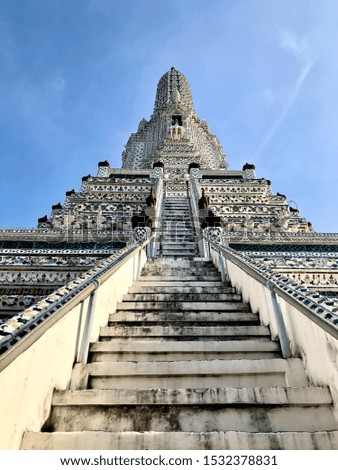 Wat Arun, The Temple of Dawn in long history of Bangkok, Thailand