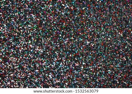 Multicolored holographic glitter texture. Abstract background.