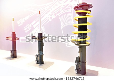 Shock absorbers for car in store