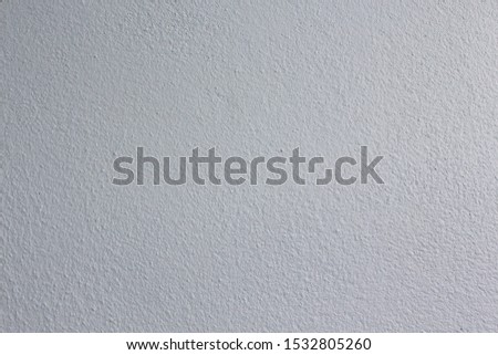 The concrete surface closely when painted in blue Into a bedroom