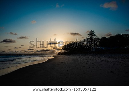 Sunset on a Lafiaji Beach, Lekki
