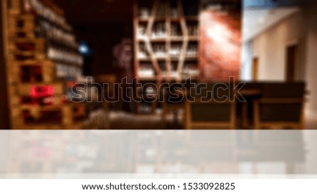 Table background of free space for your decoration and home interior 