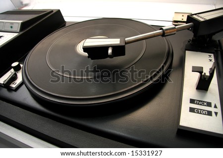 Turntable, music background 2 6