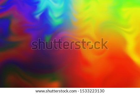 Light Multicolor vector colorful abstract texture. Glitter abstract illustration with gradient design. New style design for your brand book.