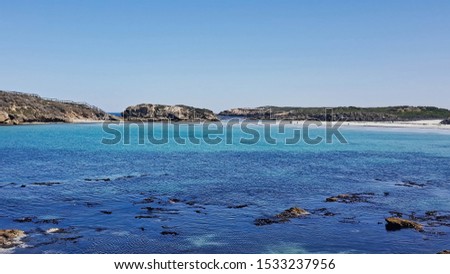 beautiful Stringray Bay in Victoria Australia Royalty-Free Stock Photo #1533237956