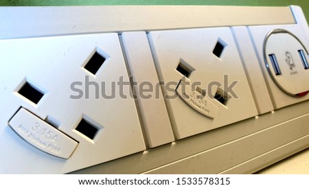 Power ports in  office