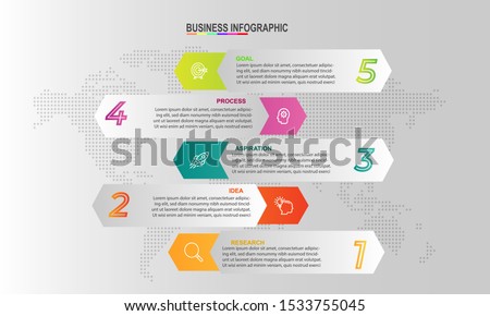 Infographics design template can be used for workflow layout, diagram, annual report, web design, Creative banner, label vector. Info Graph