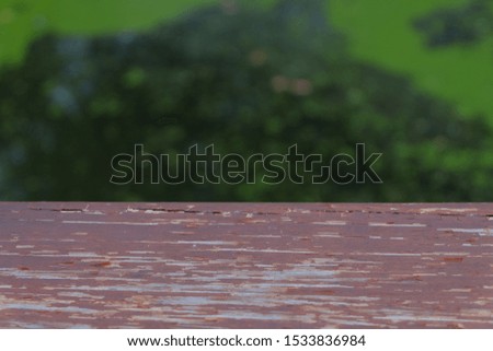 Red wooden plate background, wood texture 