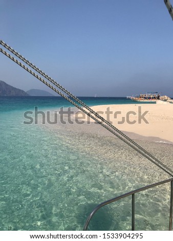 Photo of this amazing beach from Antalya,Turkey