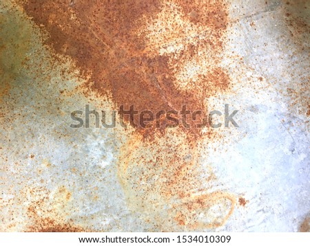 Rusty metal plate texture background abstract