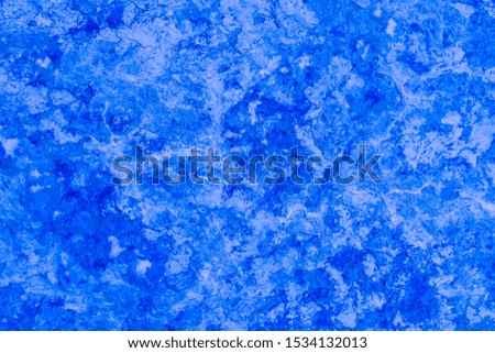 blue stone wall background close up ,texture of azure ice , water freezed , abstract gem macro
