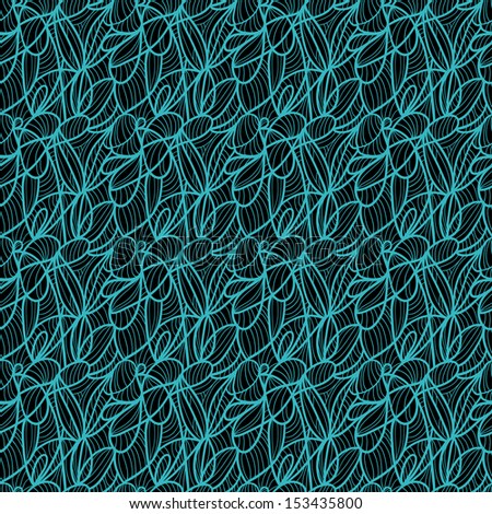 Abstract floral seamless pattern - raster version 