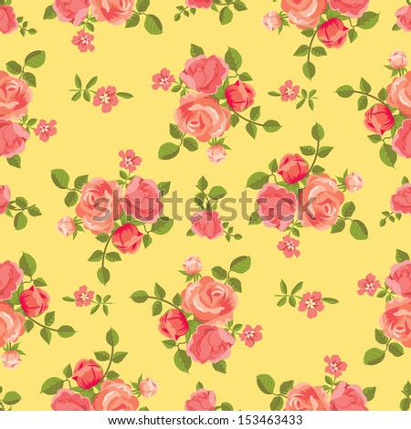 Roses pattern