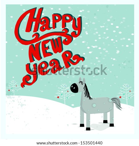 new year greeting design