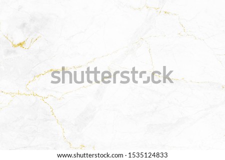 White gold marble texture pattern background with high resolution design for cover book or brochure, poster, wallpaper background or realistic business Royalty-Free Stock Photo #1535124833