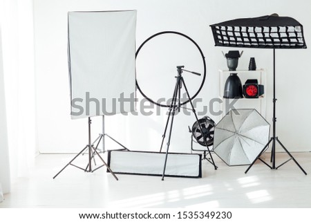 Photo studio equipment flash accessories professional photographer