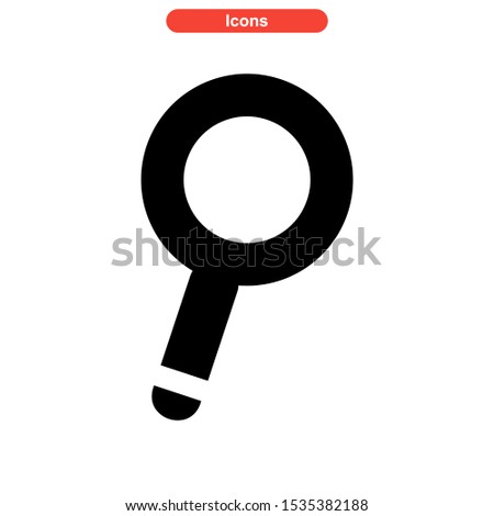 find icon isolated sign symbol vector illustration - high quality black style vector icons
