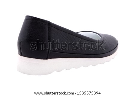 Woman shoes isolated on white background
