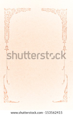 abstract old thai paper texture background