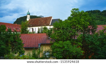 Pictures from Fussen town in southwest Bavaria, Germany
