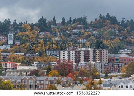 Fall foliage and autumn color in Portland Oregon