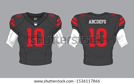 football jersey uniform club kit apparel template