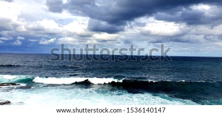 Abstract Background with Maroubra Beach 
