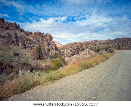 Fantastic pictures of the Gable Creek Formations of John Day Fossil Beds outside the rustic town of Mitchell, Oregon.