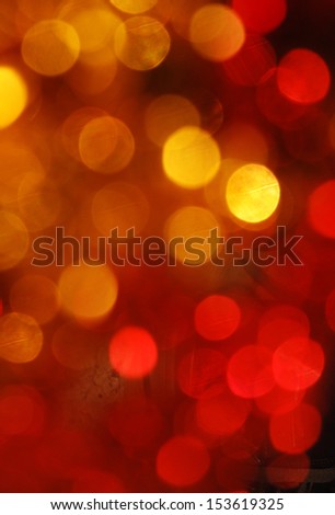 red and gold